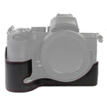 1/4 inch Thread PU Leather Camera Half Case Base for Nikon Z50, For Nikon Z50