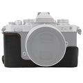 1/4 inch Thread PU Leather Camera Half Case Base for Nikon Z fc, For Nikon Z fc