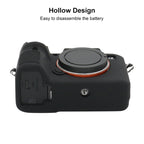 For Sony A7 III / ILCE-7M3 / A7R III Soft Silicone Protective Case, For Sony A7 III / ILCE-7M3 / A7R III