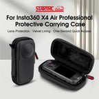 For Insta360 X4 Air STARTRC Camera PU Carry Storage Bag, For Insta360 X4 Air