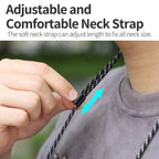 For Insta360 GO 3 Sunnylife Magnetic Neck Mount Chest Body Camera Necklace Lanyard POV Vlog Holder, ZJ780