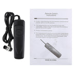 Cuely MC-30 Remote Switch Shutter Release Cord for Nikon D810 / D820 / D5 / D4, MC-30