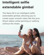 MOZA NANO SE Foldable Selfie Stick Handheld Gimbal Stabilizer for Smart Phone, NANO SE (Green)