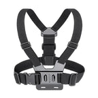 Front Chest Belt Shoulder Strap Mount Holder for GoPro, Insta360, DJI and Other Action Cameras, Front Chest Belt