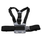 Front Chest Belt Shoulder Strap Mount Holder for GoPro, Insta360, DJI and Other Action Cameras, Front Chest Belt