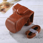 Full Body Camera PU Leather Case Bag with Strap for FUJIFILM XT10 / XT20 (16-50mm / 18-55mm Lens), For FUJI XT10, For FUJI  XT10