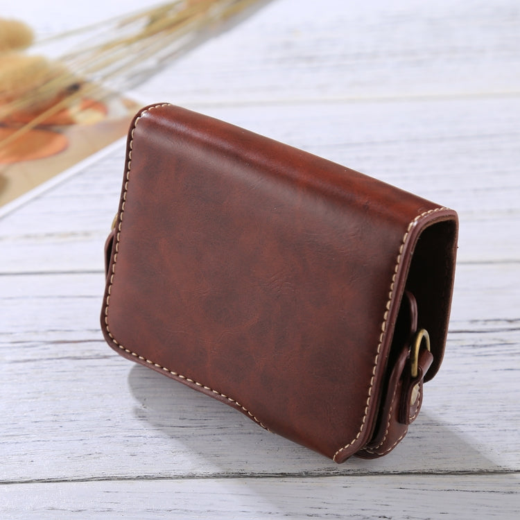 Full Body Camera PU Leather Camera Case Bag with Strap for Canon PowerShot G7 X Mark II, For Canon PowerShot G7 X Mark II, For G7X II, For G7X Mark II
