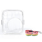For FUJIFILM instax mini 13 Protective Crystal Shell Case with Shoulder Strap, For FUJIFILM instax mini 13