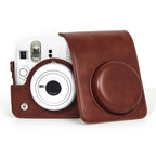 For FUJIFILM Instax Mini 13 Vegan Leather Full Body Camera Protective Bag with Shoulder Strap, For FUJIFILM Instax Mini 13