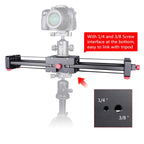 YELANGU YLG0109I 50cm / 100cm (Installs on Tripod) Slide Rail Track for DSLR / SLR Cameras / Video Cameras, 50cm / 100cm