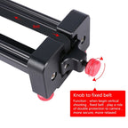 YELANGU YLG0109I 50cm / 100cm (Installs on Tripod) Slide Rail Track for DSLR / SLR Cameras / Video Cameras, 50cm / 100cm
