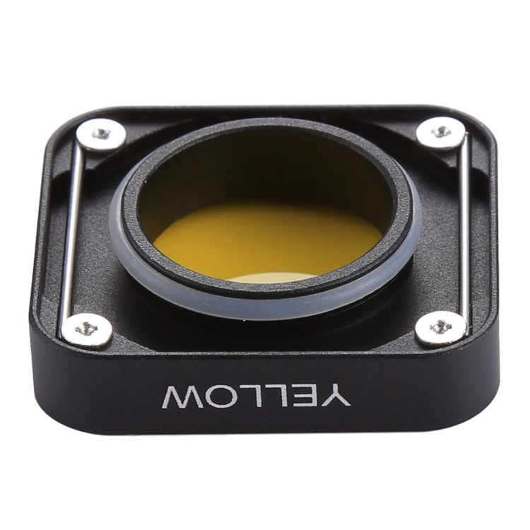 Snap-on Color Lens Filter for GoPro HERO6 /5, Yellow Color, Red Color