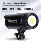 TRIOPO EX-200W Studio Flash Built-in Dissipate Heat System with EX-200III LED Single Light, EX-200W