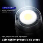 TRIOPO EX-200W Studio Flash Built-in Dissipate Heat System with EX-200III LED Single Light, EX-200W