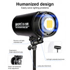 TRIOPO EX-150W Studio Flash Built-in Dissipate Heat System with EX-150III LED Single Light, EX-150W