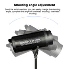 TRIOPO EX-150W Studio Flash Built-in Dissipate Heat System with EX-150III LED Single Light, EX-150W