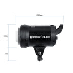 TRIOPO EX-60W Studio Flash Built-in Dissipate Heat System with EX-60III LED Single Light, EX-60W