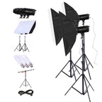 TRIOPO Oubao TTR300W 60x90cm Studio Softbox + 2.8m Tripod Mount + 3x E27 150W Light Bulb Photography Lighting Set, TTR300W