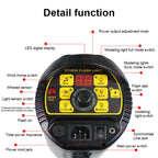 TRIOPO Oubao TTR300W Studio Flash with E27 150W Light Bulb, TTR300W