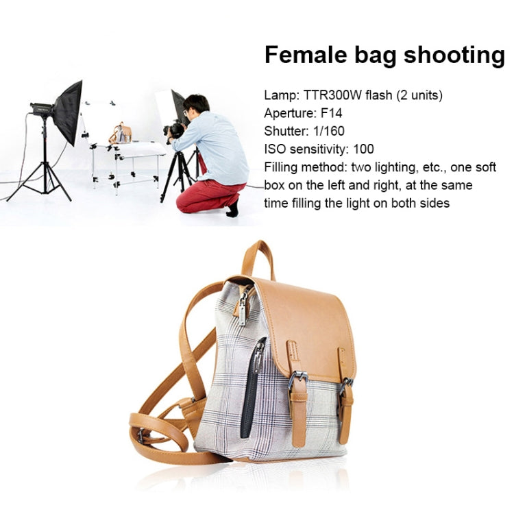 TRIOPO Oubao TTR300W Studio Flash with E27 150W Light Bulb, TTR300W