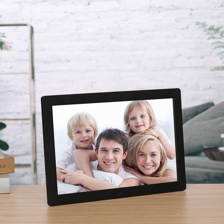 15.4 inch LED Digital Photo Frame with Remote Control, MP3 / MP4 / Movie Player, Support USB / SD Card Input, Built in Stereo Speaker, 15.4 inch