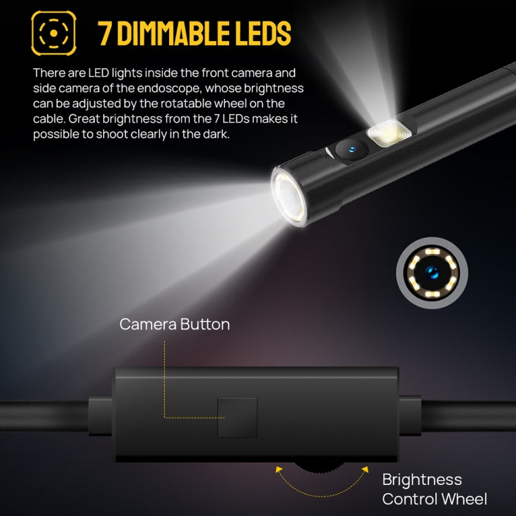 Endoscope E2 IP67 Waterproof Digital Endoscope for Ulefone Armor 9 / 9E / Power Armor 13 / 16 Pro / 18T / 21 / Armor Pad, uSmart E2