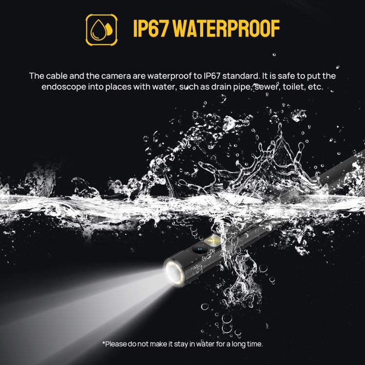 Endoscope E2 IP67 Waterproof Digital Endoscope for Ulefone Armor 9 / 9E / Power Armor 13 / 16 Pro / 18T / 21 / Armor Pad, uSmart E2