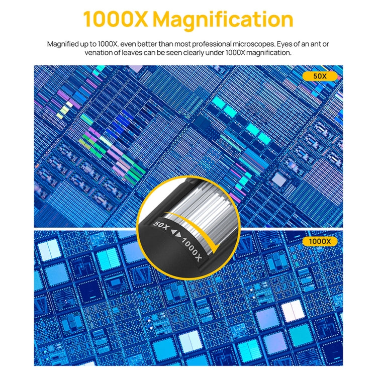 Ulefone uSmart C01 Wired Digital Microscope for Ulefone Armor 18 Series / 9 / 9E & Power Armor 16 Series / 13 / 21 / Armor Pad, uSmart C01