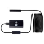 F99 HD Mobile Phone Endoscope, 8mm Waterproof Pipe Endoscope, Wifi Version, Flexible Cord, Length: 5m, Length: 5m