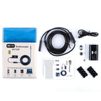 F99 HD Mobile Phone Endoscope, 8mm Waterproof Pipe Endoscope, Wifi Version, Hardwire, Length: 1m, Length: 1m