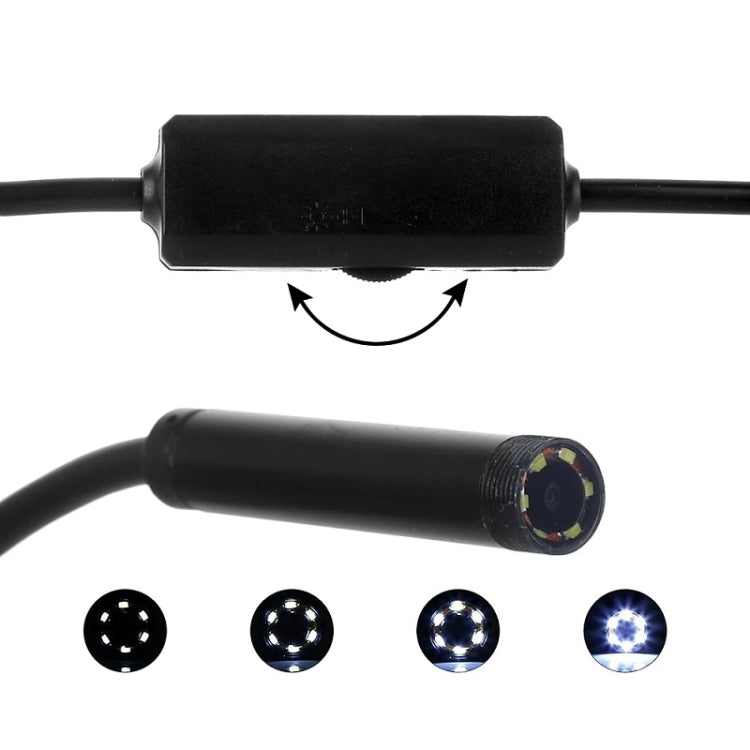 F99 HD Mobile Phone Endoscope, 8mm Waterproof Pipe Endoscope, Wifi Version, Hardwire, Length: 2m, Length: 2m