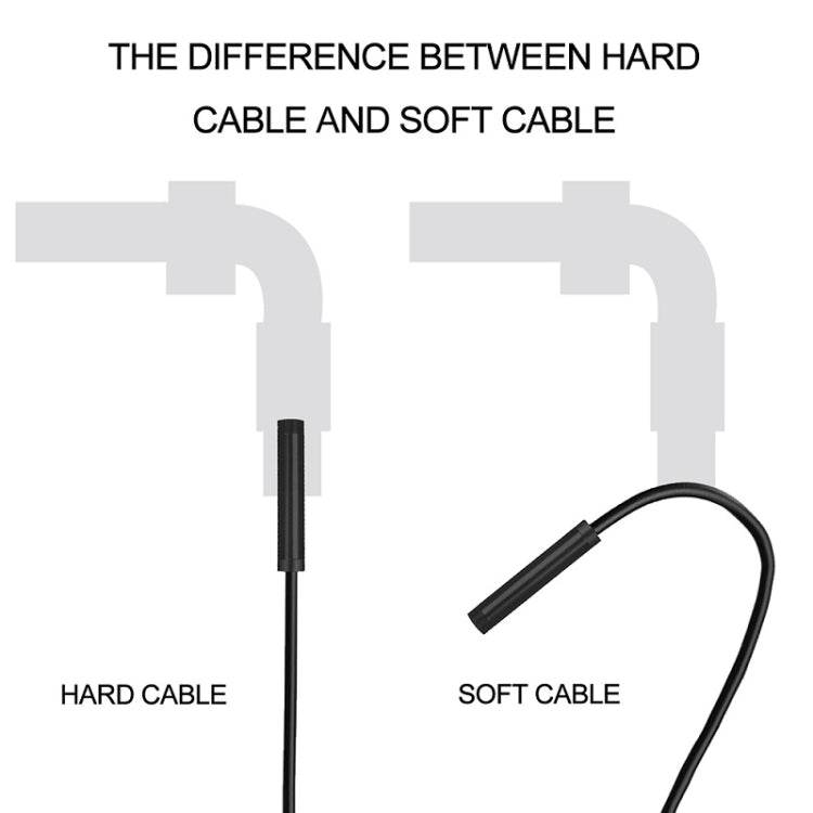 F99 HD Mobile Phone Endoscope, 8mm Waterproof Pipe Endoscope, Wifi Version, Hardwire, Length: 3.5m, Length: 3.5m