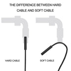 F99 HD Mobile Phone Endoscope, 8mm Waterproof Pipe Endoscope, Wifi Version, Hardwire, Length: 3.5m, Length: 3.5m