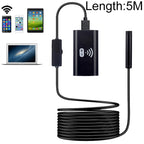 F99 HD Mobile Phone Endoscope, 8mm Waterproof Pipe Endoscope, Wifi Version, Hardwire, Length: 5m, Length: 5m