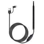 AN101 5.5mm Home Otoscope Three-in-One Ear Endoscope 30W HD Otoscope Visual Ear Picking Otoscope, 30W