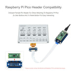 Waveshare 5.83 inch 648x480 Pixel Black White E-Paper E-Ink Display Module for Raspberry Pi Pico, SPI Interface, 20126
