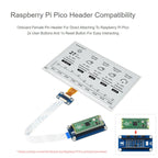 Waveshare 7.5 inch 800x480 pixel Black White E-Paper E-Ink Display Module for Raspberry Pi Pico, SPI Interface, 20128