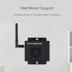 Waveshare Mini IO Board Lite Ver Mini-Computer Base Box with Metal Case & Cooling Fan for Raspberry Pi CM4, IO Board Lite Ver