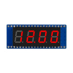WAVESHARE 4-digit 8-segment Display Module for Raspberry Pi Pico, SPI-compatible, 19806