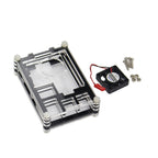 9 Layers Acrylic Box Shell Case with Cooling Fan for Raspberry pi 3