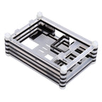 9 Layers Acrylic Box Shell Case with Cooling Fan Hole for Raspberry pi 3