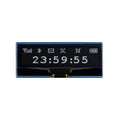 WAVESHARE 128 x 32 Pixel 2.23 inch OLED Display Module for Raspberry Pi Pico, SPI/I2C, 19750