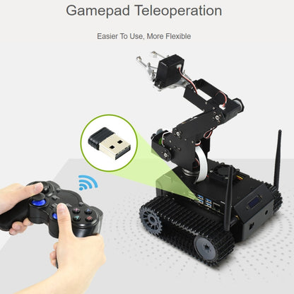 Waveshare JETANK AI Tracked Mobile Robot Kit, Based on Jetson Nano, EU Plug, Waveshare JETANK AI