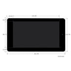 WAVESHARE 7 inch 800 x 480 Capacitive Touch Display with Front Camera for Raspberry Pi