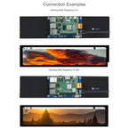 WAVESHARE 11.9 inch Capacitive Touch Display For Raspberry Pi, 320 x 1480, IPS, DSI Interface, 11.9 inch