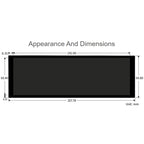 WAVESHARE 7.9 inch Capacitive Touch Display For Raspberry Pi, 400 x 1280, IPS, DSI Interface, 7.9 inch