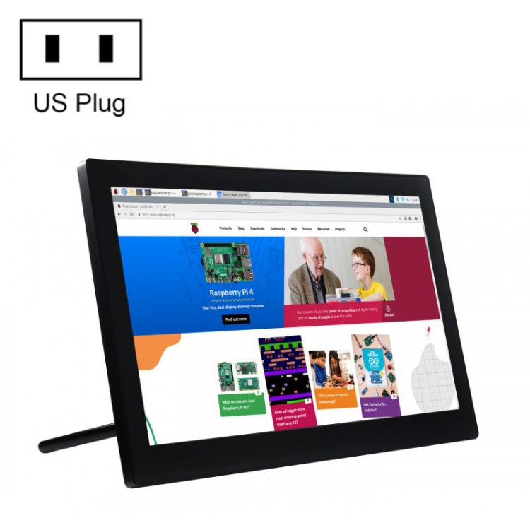 Waveshare 13.3 inch Mini-Computer Powered by Raspberry Pi 3A+, HD Touch Screen