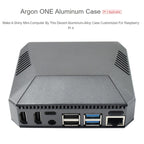 Waveshare Argon One Aluminum Case For Raspberry Pi 4, with Safe Power Button, Argon One
