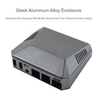 Waveshare Argon One Aluminum Case For Raspberry Pi 4, with Safe Power Button, Argon One