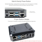 Waveshare Argon One Aluminum Case For Raspberry Pi 4, with Safe Power Button, Argon One